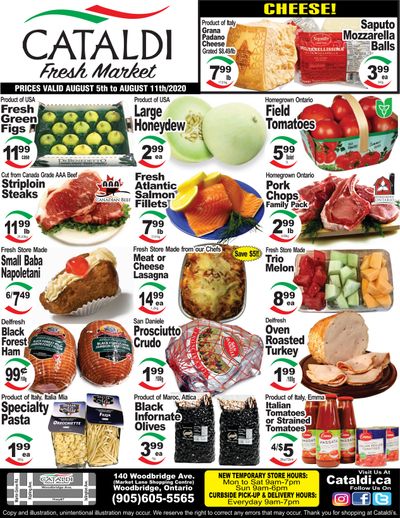 Cataldi Fresh Market Flyer August 5 to 11