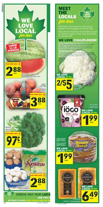 Food Basics (Ottawa Region) Flyer August 6 to 12