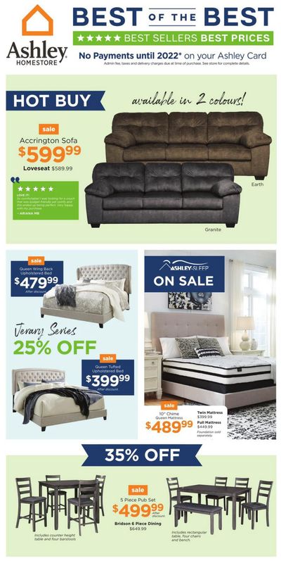 Ashley HomeStore (ON) Flyer August 4 to 13