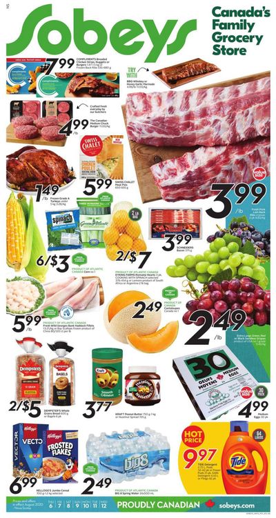 Sobeys (Atlantic) Flyer August 6 to 12