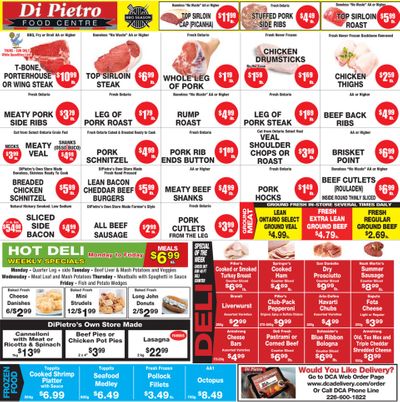 Di Pietro Food Centre Flyer August 6 to 12