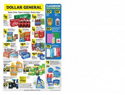 Dollar General (MS) Weekly Ad August 2 to August 8