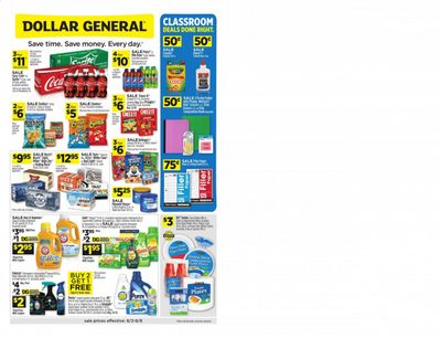 Dollar General (FL) Weekly Ad August 2 to August 8