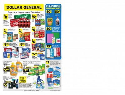 Dollar General (AL) Weekly Ad August 2 to August 8