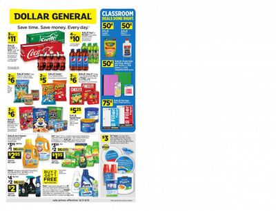 Dollar General (GA, IL, MD, MN, NJ) Weekly Ad August 2 to August 8