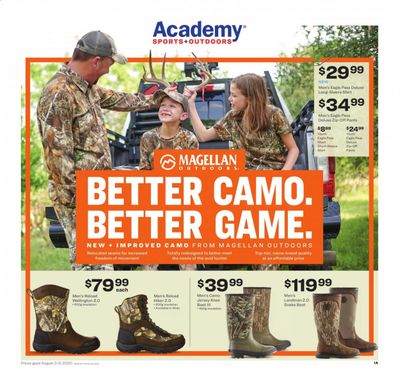 Academy Sports Weekly Ad August 3 to August 9