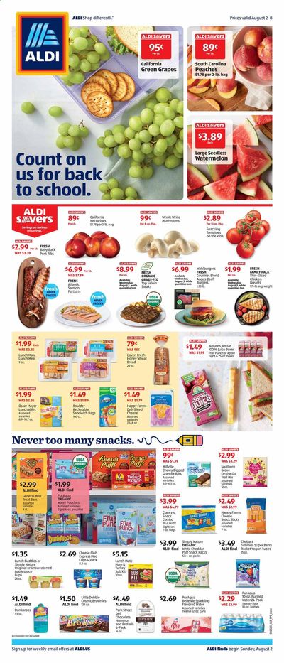 ALDI (KY, OH, WV) Weekly Ad August 2 to August 8