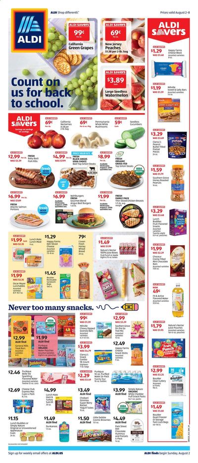 ALDI (NY) Weekly Ad August 2 to August 8