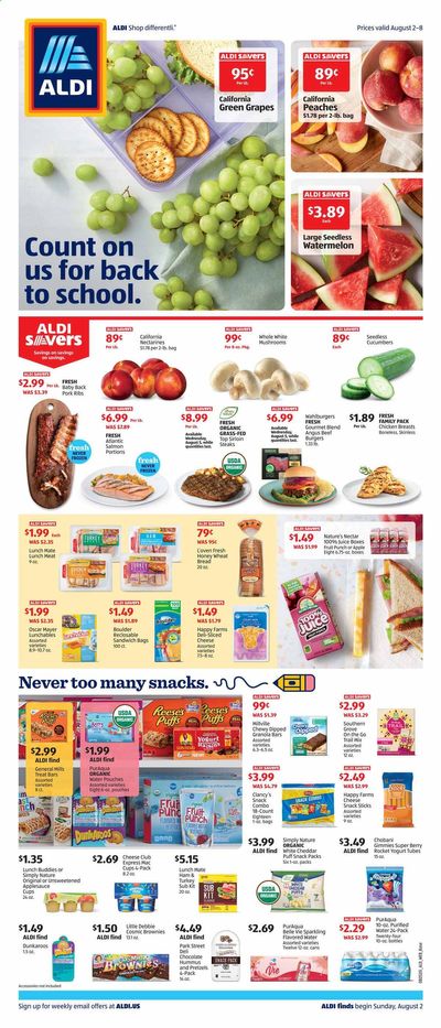 ALDI (MI, OH) Weekly Ad August 2 to August 8