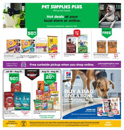 Pet Supplies Plus Weekly Ad July 30 to August 26