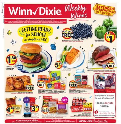 Winn Dixie (LA) Weekly Ad August 5 to August 11
