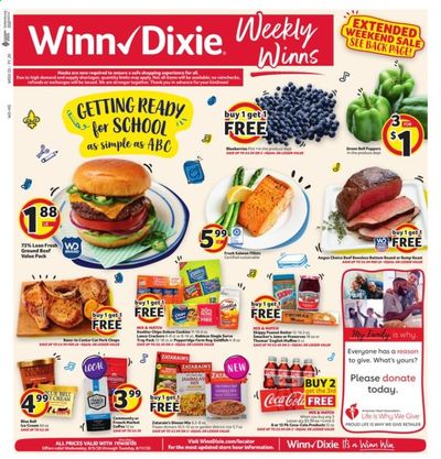 Winn Dixie (MS) Weekly Ad August 5 to August 11