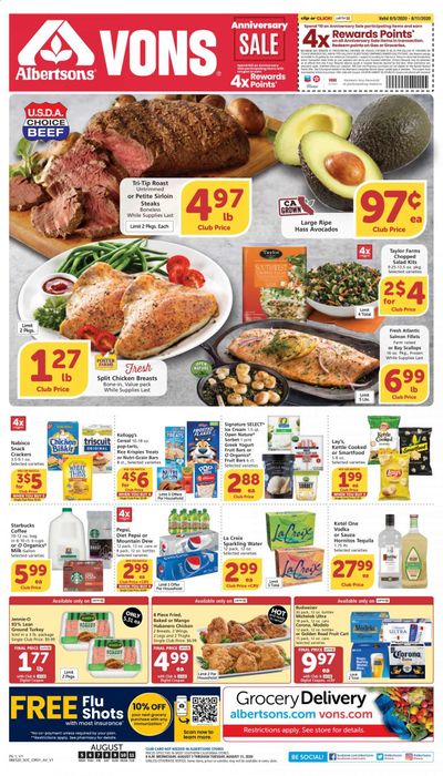 Albertsons Weekly Ad August 5 to August 11
