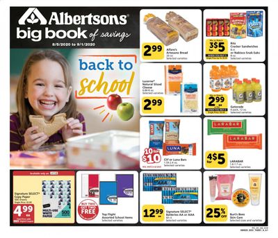 Albertsons Weekly Ad August 5 to September 1