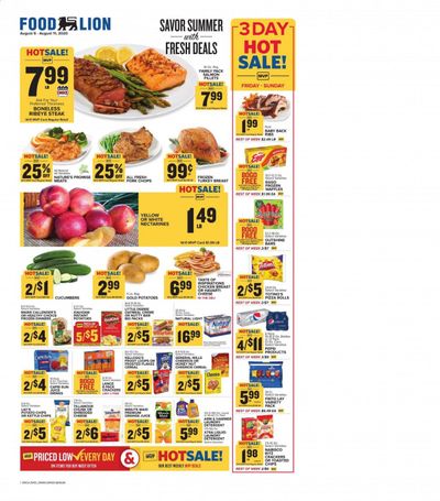Food Lion (WV) Weekly Ad August 5 to August 11