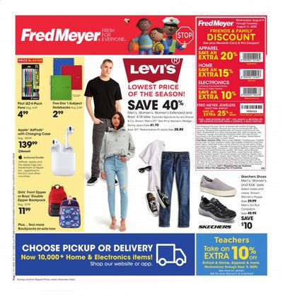 Fred Meyer Weekly Ad August 5 to August 11