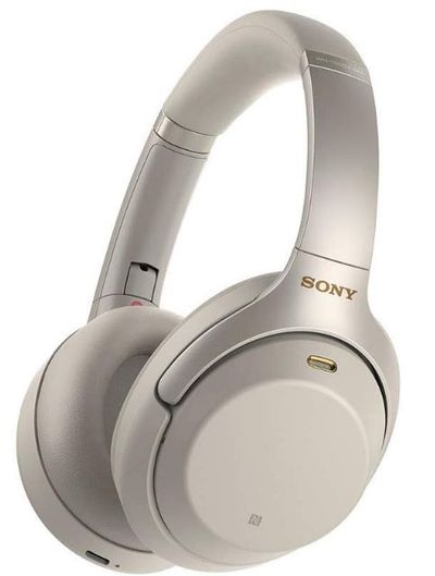 Sony WH1000XM3: Wireless Bluetooth Over The Ear Headphones with Mic and Alexa Voice Control - Industry Leading Active Noise Cancellation - Silver - WH1000XM3/S For $348.00 At Amazon Canada
