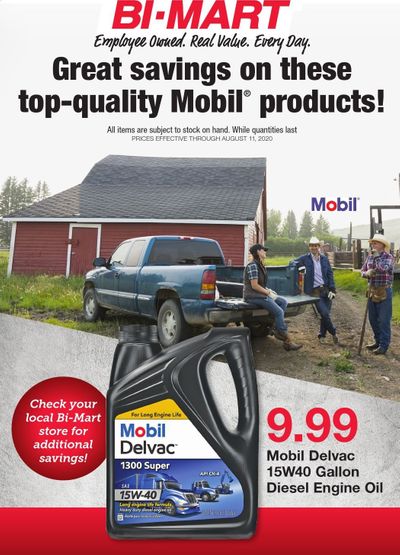 Bi-Mart Weekly Ad July 29 to August 11