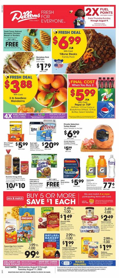 Dillons Weekly Ad August 5 to August 11