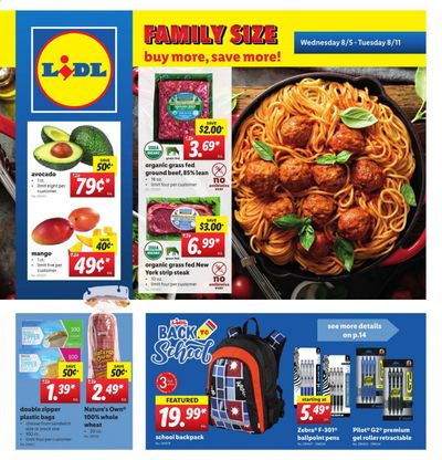Lidl Weekly Ad August 5 to August 11