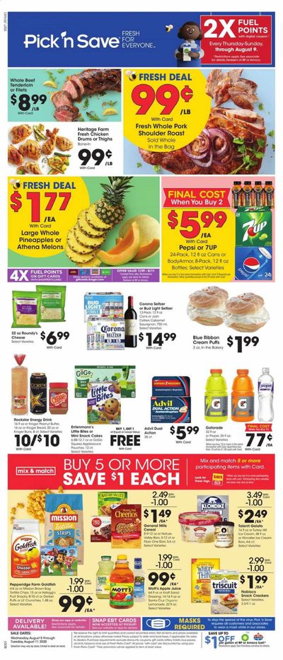 Pick ‘n Save Weekly Ad August 5 to August 11