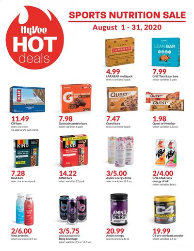 Hy-Vee (IA, IL, KS, MO) Weekly Ad August 1 to August 31