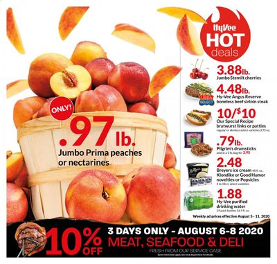 Hy-Vee (IA, IL, KS, MO) Weekly Ad August 5 to August 11