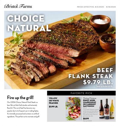 Bristol Farms Weekly Ad August 5 to August 18