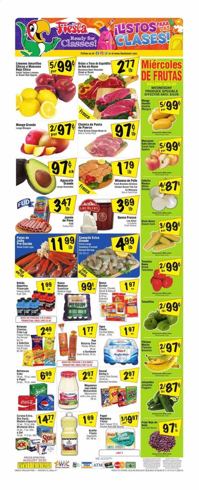 Fiesta Mart Weekly Ad August 5 to August 11