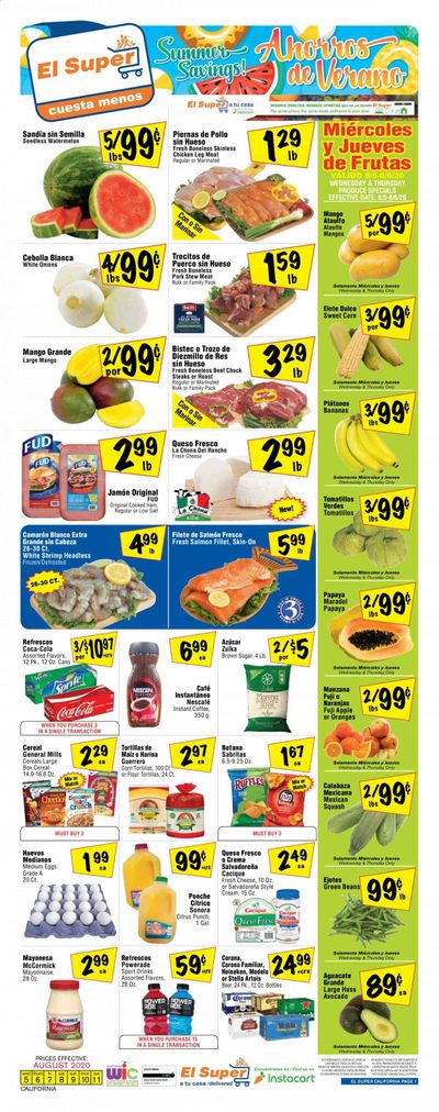 El Super Weekly Ad August 5 to August 11