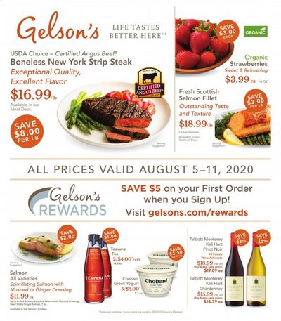 Gelson's Weekly Ad August 5 to August 11