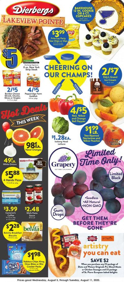 Dierbergs (MO) Weekly Ad August 5 to August 11