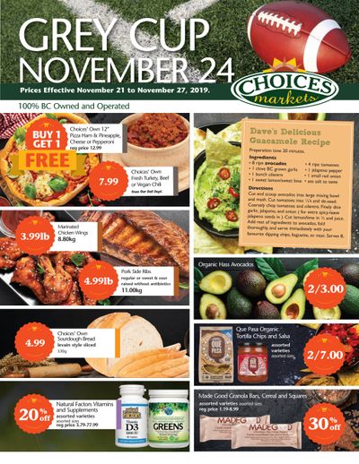 Choices Market Flyer November 21 to 27