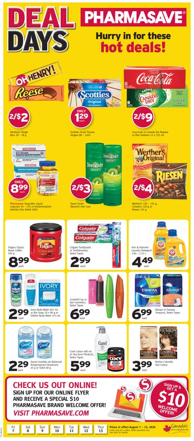Pharmasave (AB) Flyer August 7 to 13
