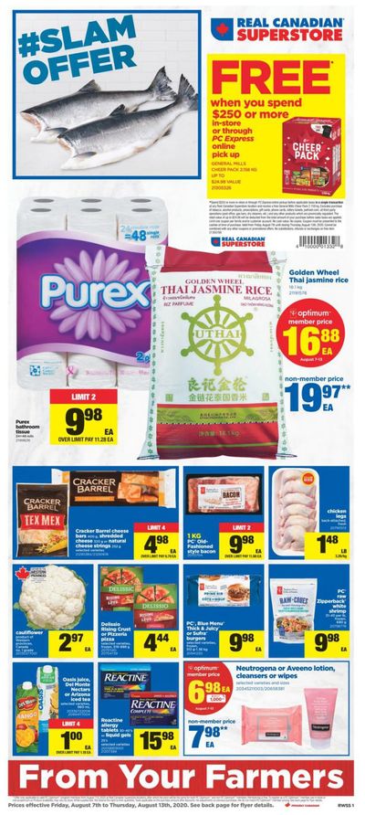 Real Canadian Superstore (West) Flyer August 7 to 13
