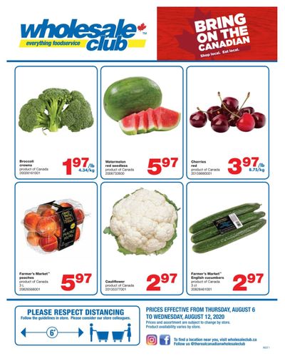 Wholesale Club (West) Flyer August 6 to 12