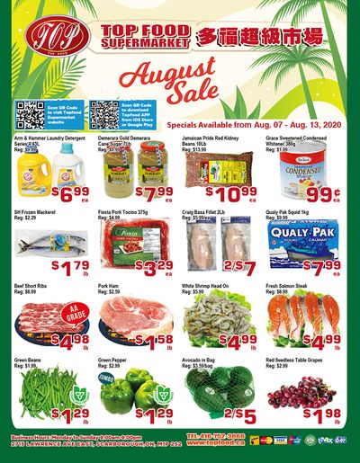 Top Food Supermarket Flyer August 7 to 13