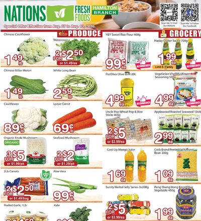 Nations Fresh Foods (Hamilton) Flyer August 7 to 13