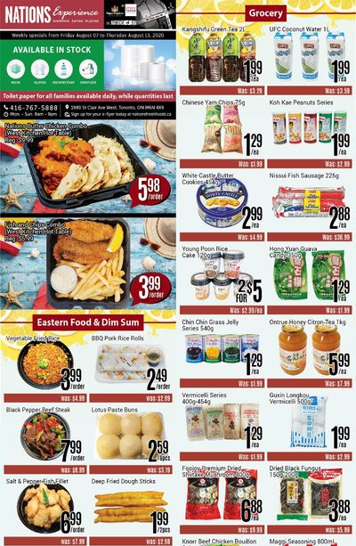 Nations Fresh Foods (Toronto) Flyer August 7 to 13