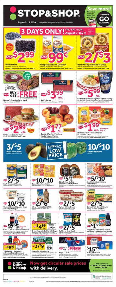 Stop & Shop (NY) Weekly Ad August 7 to August 13
