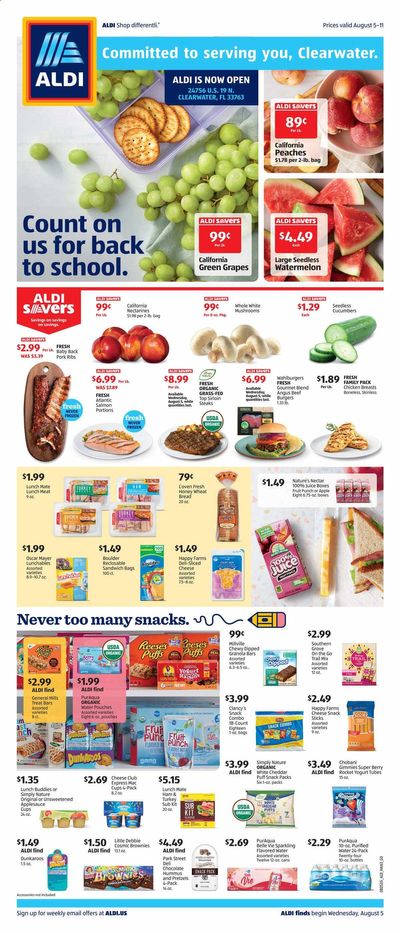 ALDI (FL) Weekly Ad August 5 to August 11