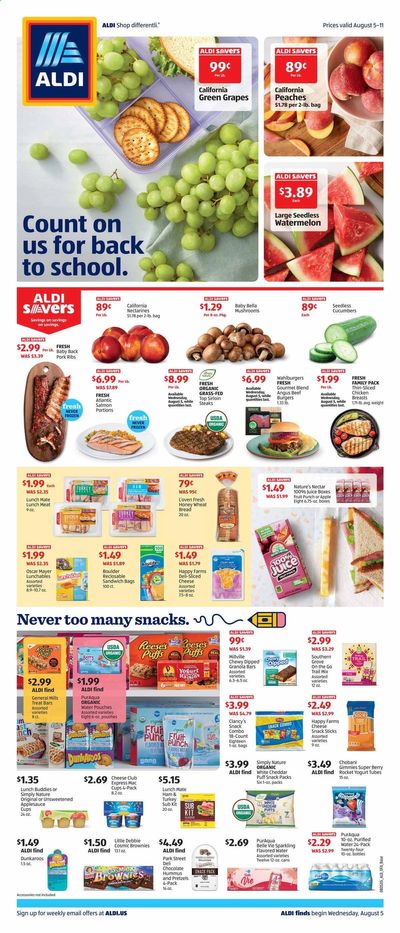 ALDI (AR, IA, IL, MI, MO) Weekly Ad August 5 to August 11