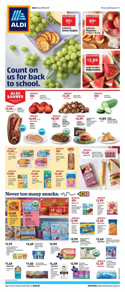 ALDI (TX) Weekly Ad August 5 to August 11