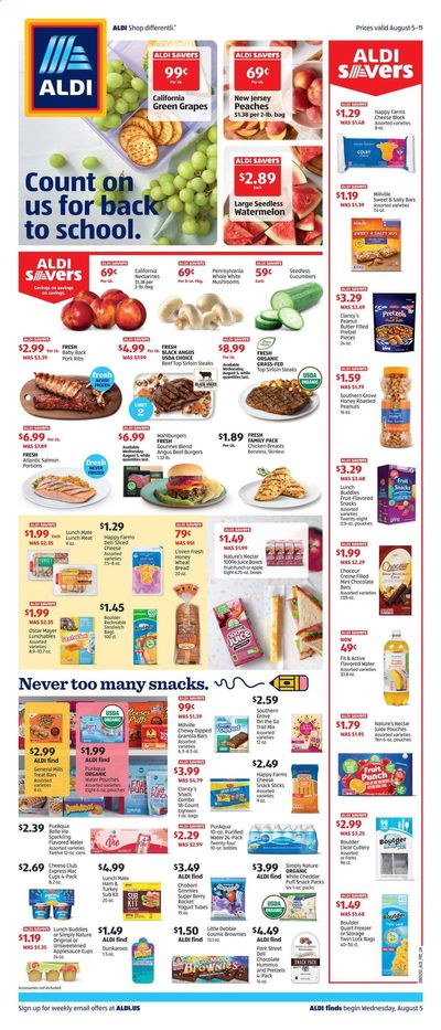 ALDI (MD, PA, VA) Weekly Ad August 5 to August 11