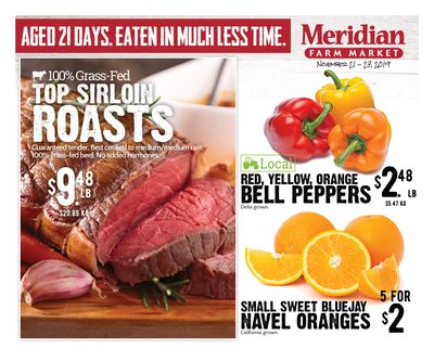 Meridian Farm Market Flyer November 21 to 27