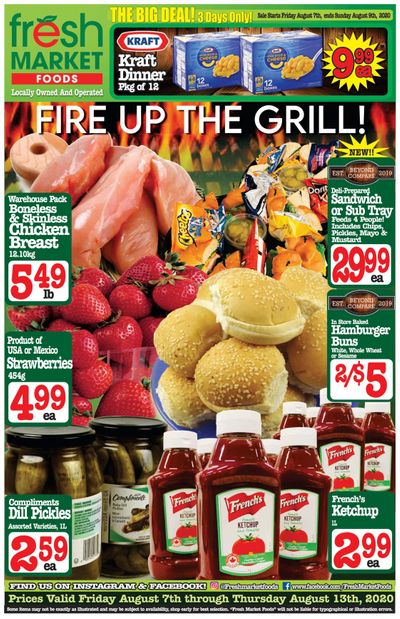 Fresh Market Foods Flyer August 7 to 13