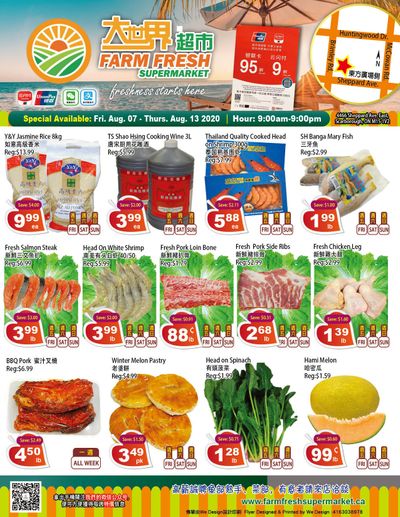 Farm Fresh Supermarket Flyer August 7 to 13