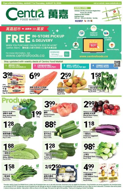 Centra Foods (Aurora) Flyer August 7 to 13