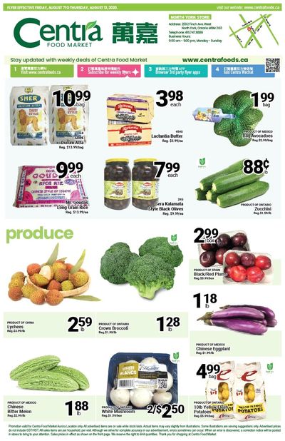 Centra Foods (North York) Flyer August 7 to 13