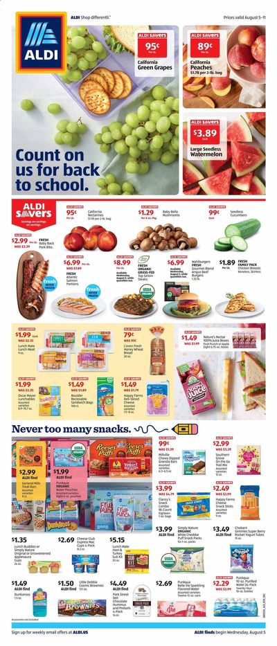 ALDI (OK, TX) Weekly Ad August 5 to August 11
